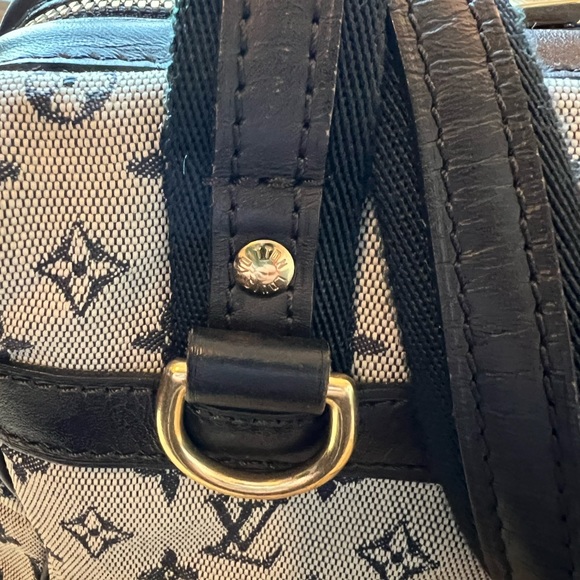 Great Condition Louis Vuitton Josephine Hand Bag Monogram Mini Canvas - Picture 2 of 13